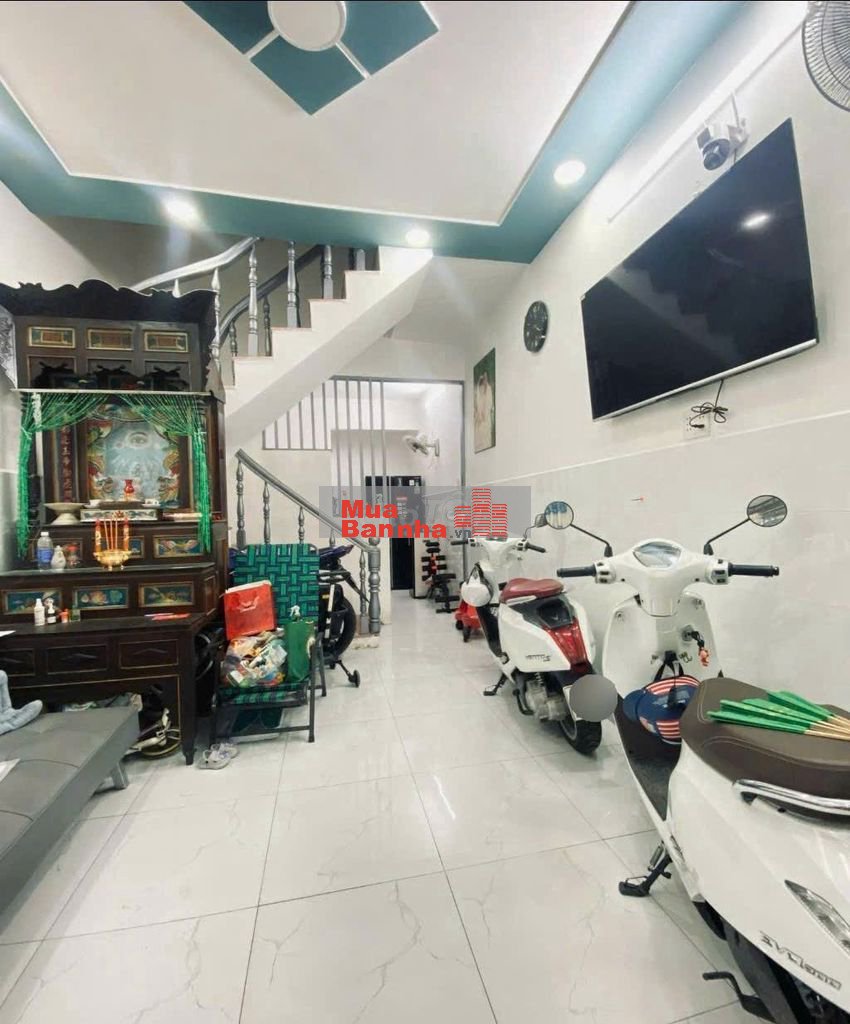 NHÀ TÂY THẠNH, HXH, 2 TẦNG, GIÁP F13, TÂN BÌNH, NHÀ GA T3, HƠN 3 TỶ.