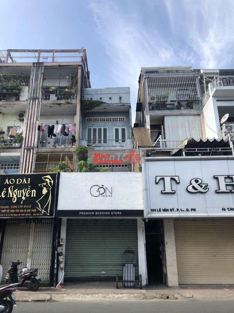 BÁN NHÀ MẶT TIỀN LÊ VĂN SỸ PHÚ NHUẬN