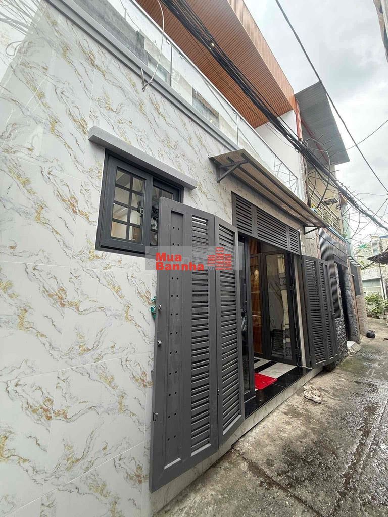 🟢 4.550 TỶ NHÀ MỚI NỞ HẬU ĐƯỜNG HOÀI THANH P14 -Q8