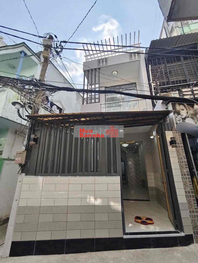 🟢 NHÀ MỚI 1 LẦU HẺM THẲNG BÌNH ĐÔNG 3 PN GIÁ 3.870 Tỷ