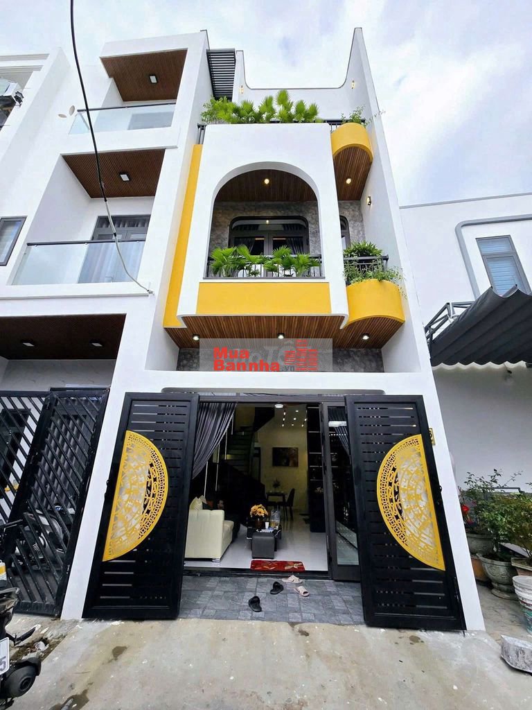 [BÁN GẤP] NHÀ 3 TẦNG MỚI ĐẸP - 4PN FULL NỘI THẤT - KIỆT XE HƠI