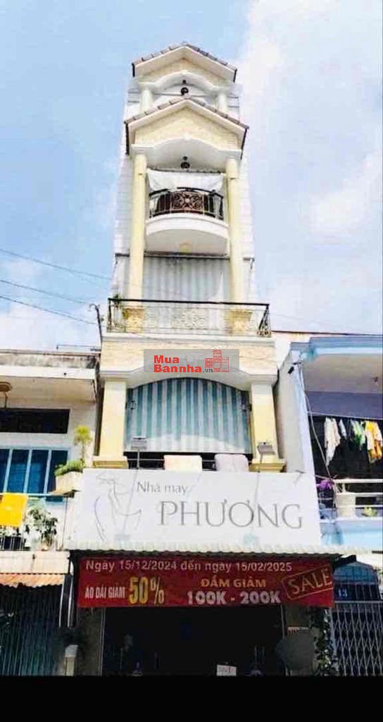 🛑 NHÀ MẶT TIỀN - 5 TẦNG- TÁM DANH, P.4, Q.8