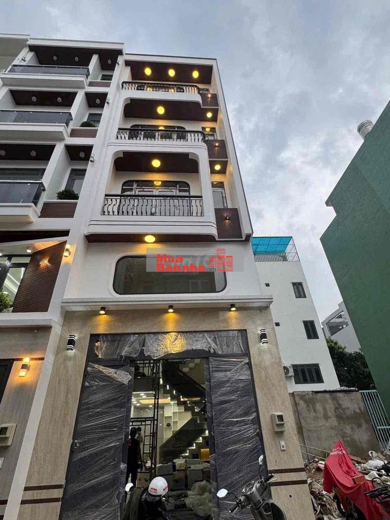 Siêu Phẩm Nhà Phố Đường Số 6. 4,5x12 5 tầng khu đồng bộ đường 6m có lề