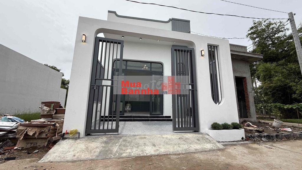 Bán Gấp Nhà Cấp Bốn Mới 4,8x21m HXH giá 1,7 tỷ Mỹ Lộc Cần Giuộc