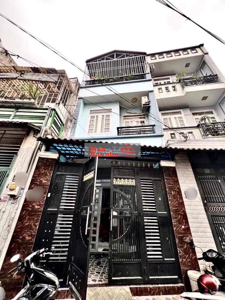 Nhà 3 tầng sát Aoen Tân Phú- hẻm xe hơi - 4 x 14m.chỉ 6.1 tỷ