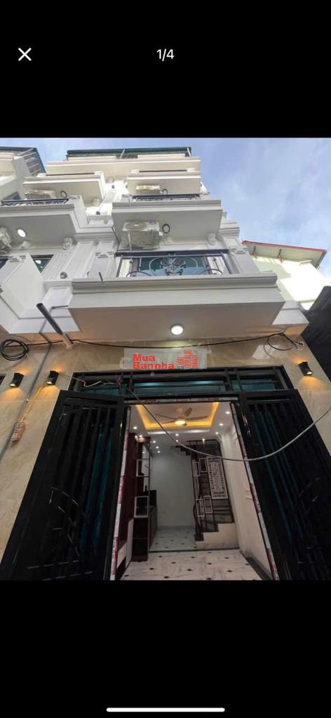 Nhà Đồng Mai ( trong đê), cách 1 nhà ra đường Ôto,DT35mX 5T giá 4ty35