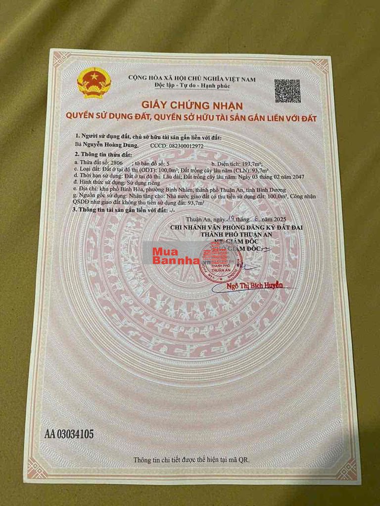 Bán nhà 1 sẹc đường Nguyễn Hữu Cảnh 193m2 xe oto vào tận nhà giá 3t650