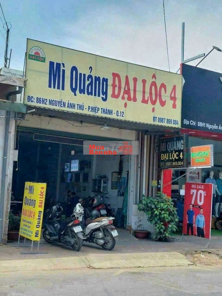 Nhà SHR 5m x 25m. Mặt tiền Đường Nguyễn Ảnh Thủ