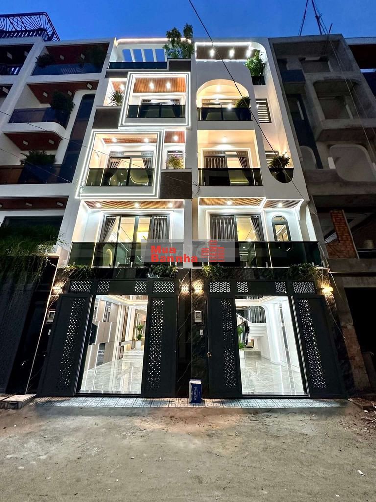 Nhỉnh 6 tỷ Siêu phẩm 4 tầng Full Nội Thất Đường Thạnh Xuân 25