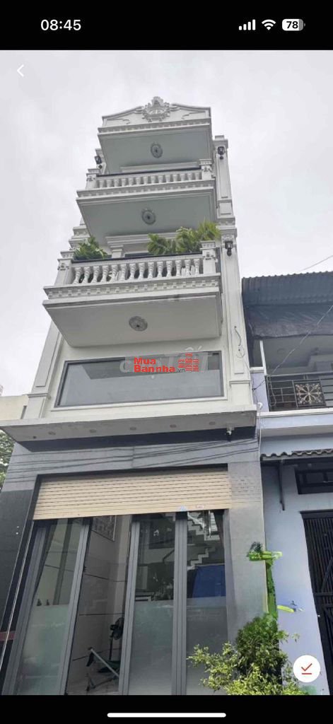 💥💥Hiếm❤️❤️- Bờ bao Tân Thắng- Đối Diện Aeon- 5 Tầng- 4x11, 5 Tỷ.