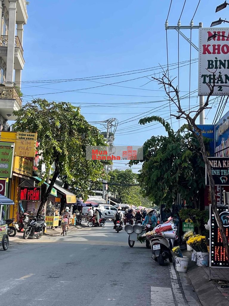 Nhà 1 trệt 1 lầu 4x25m, Shr, MT Chợ CÂY ME đg THÁI THỊ GIỮ Bà ĐIỂM