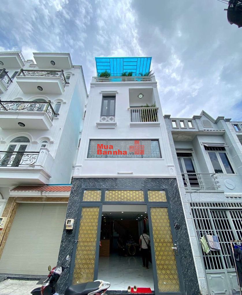 Nhà 4x12m 1lững 2lầu đường 7m Hiệp thành 05 gần chợ gần khu CN