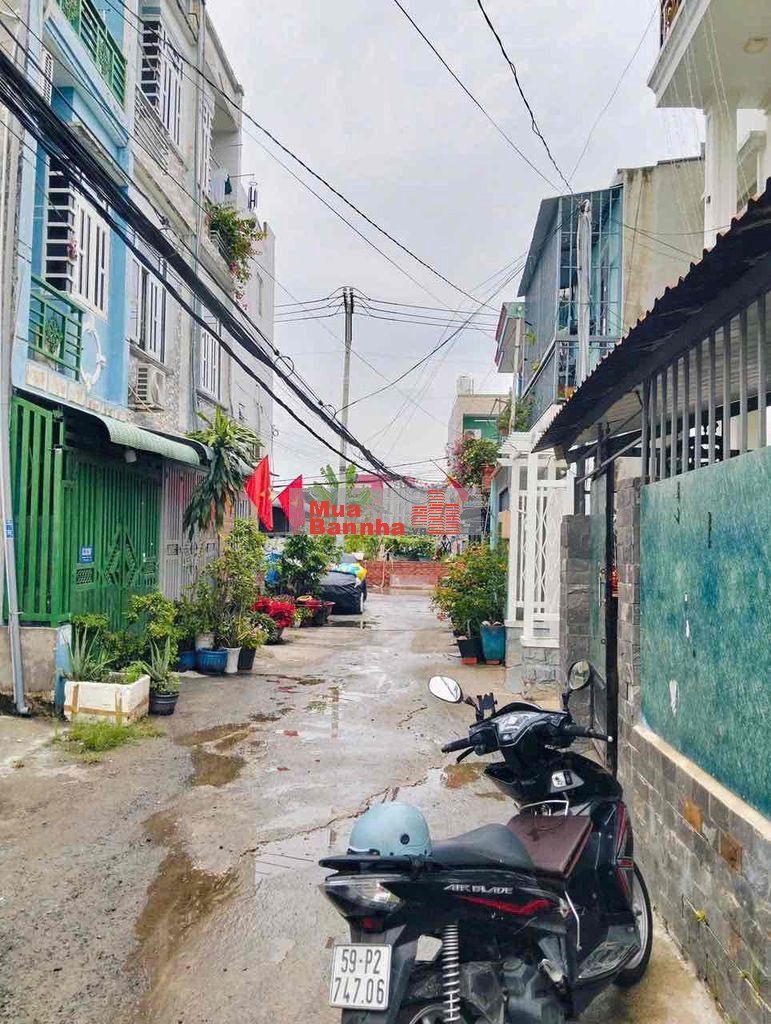 Nhà Thạnh Xuân 52, Q12. HXT Thông, 100m2. Giá 4tỷ.