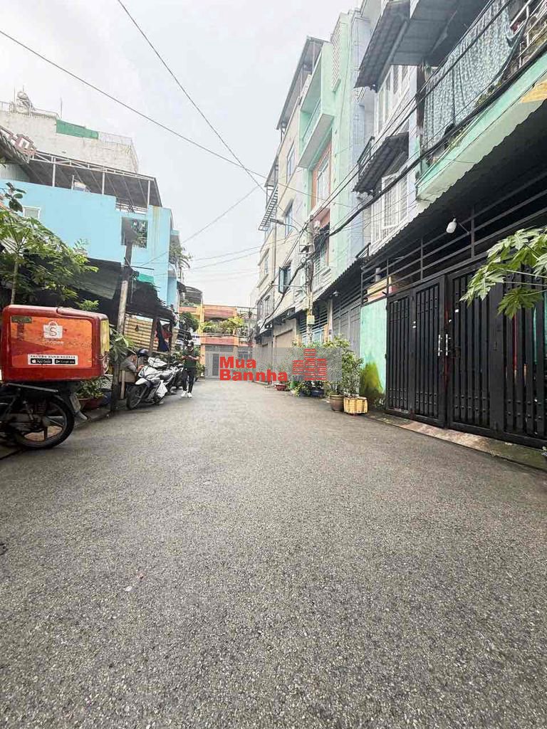 Giảm 400tr, 4 Tầng (4PN), Hẻm Nhựa 8m Thông, Cách Mạng, Luỹ Bán Bích