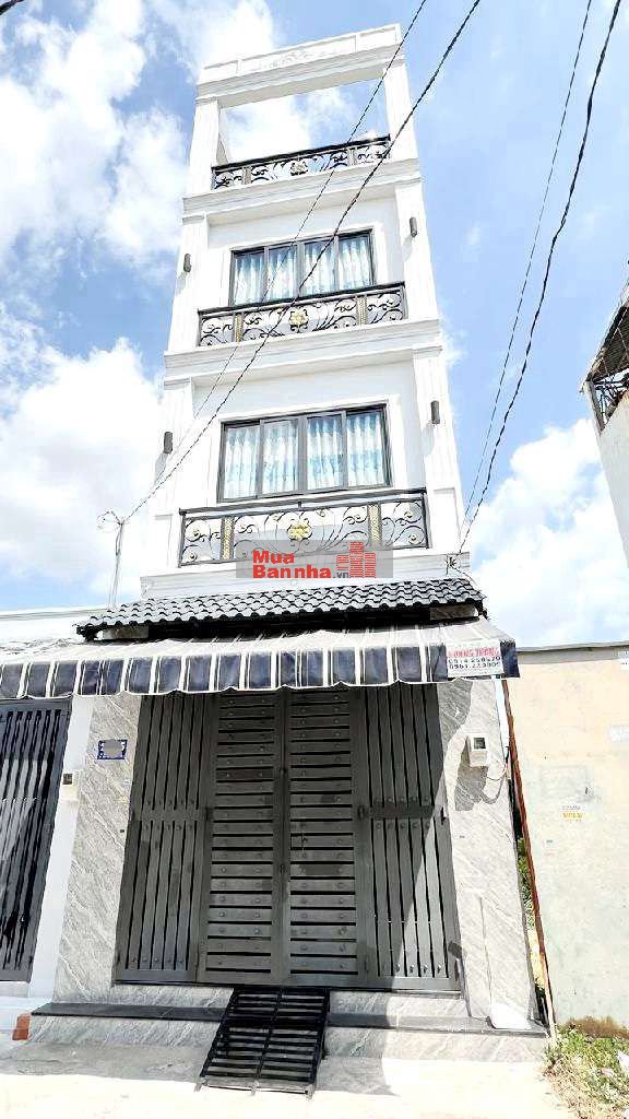 Gần Tên lửa Nhà 4 tầng 4PN hẻm 6m đg Lê Đình Cẩn 5.2 tỷ