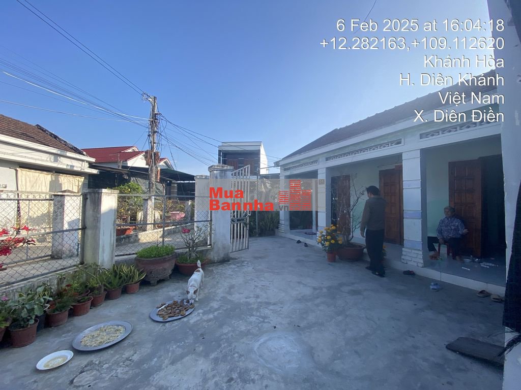 Bán nhà Thái rộng rãi 418m2 hẻm BT tại Liên Xã Diên Điền, Diên Khánh