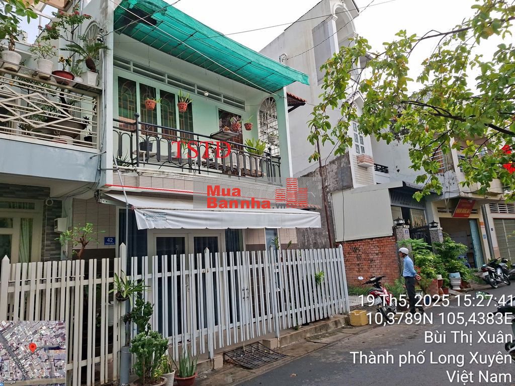 Bán nhà MT 2 tầng (ngang 5,48m) Đ.Phan Liêm, Mỹ Xuyên, TP Long Xuyên