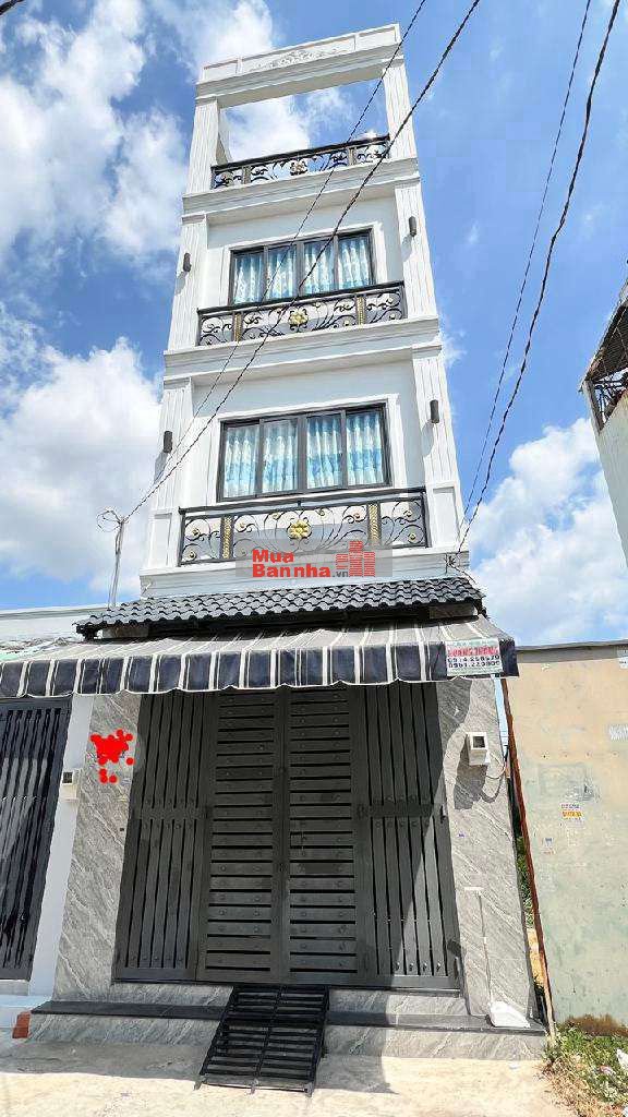 BÁN NHÀ MẶT TIỀN GẦN MÃ LÒ, LÊ VĂN QUỚI BÌNH TÂN 4TẦNG NHỈNH 5 TỶ