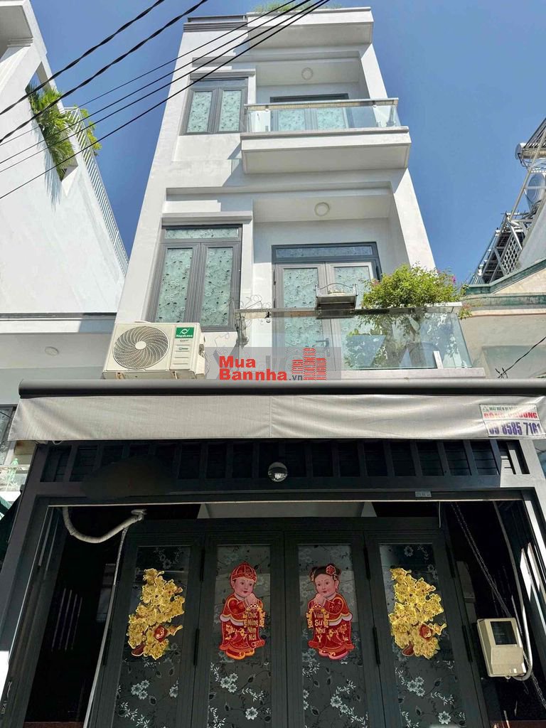 Tây Thạnh, Hem XH 4 Lầu nhà đẹp 5ty6 TL chính chủ