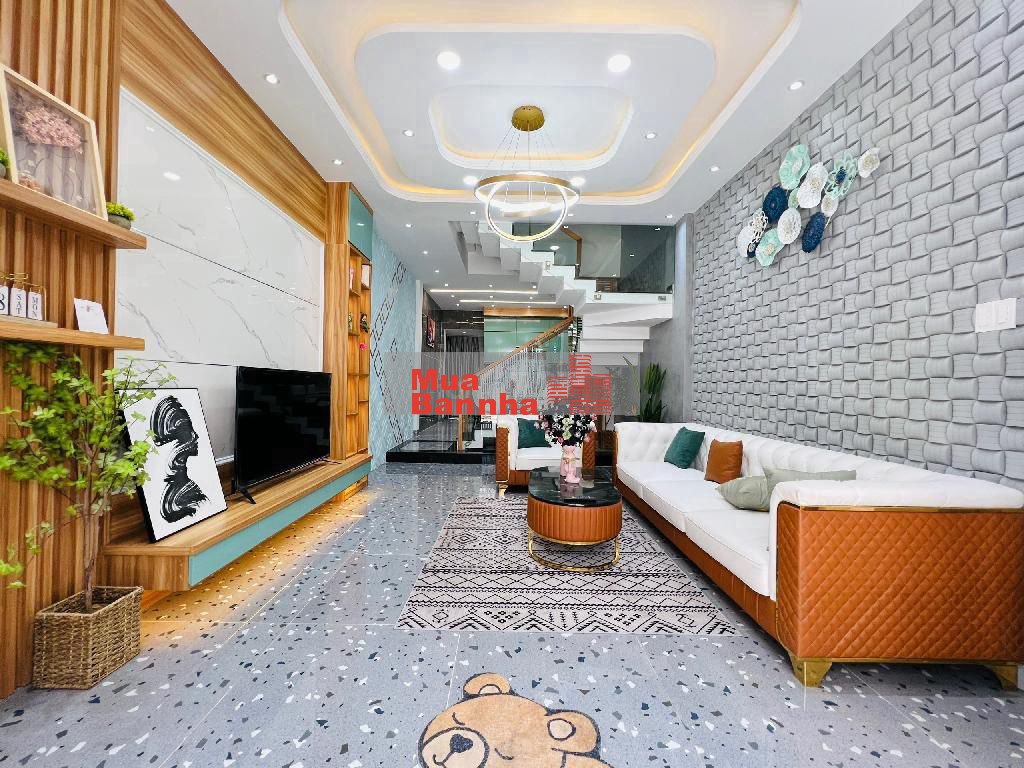 Nhà đẹp ở liền 166m2, hẻm oto thoáng - 4 Tầng BTCT - 5PN Phan Huy Ích