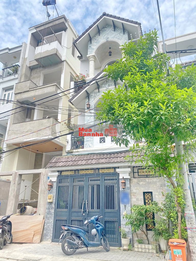 Bán nhà đẹp trệt 2 lầu đường số 91m2 nở hậu quận 7