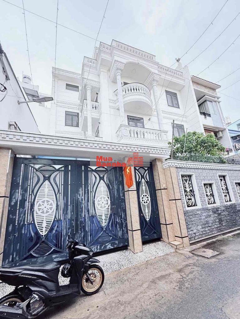 BIỆT THỰ MẶT TIỀN ĐƯỜNG - LÊ VĂN QUỚI - 12x14 - GARA OTO XE MÁY RIÊNG