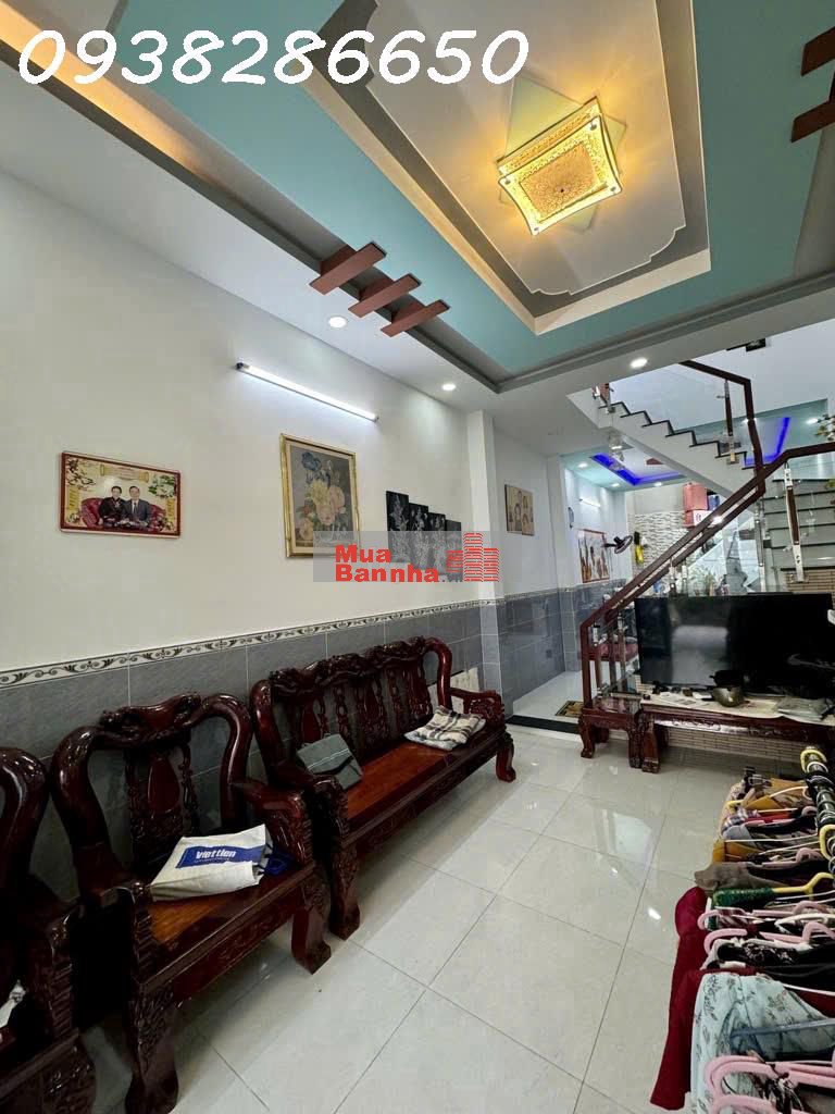 GIÁ : 4,950 TỶ - NHÀ MỚI 2 TẦNG - ĐÔNG HƯNG THUẬN - DT: 85M2, SHR ,