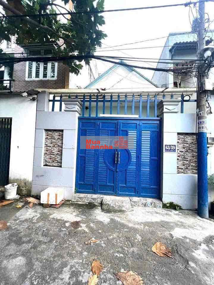 bán nhà đường thạnh lộc 28 hẻm thông xe hơi quận 12