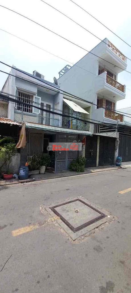 nhà mặt tiền đường số 6, bhh, 4x22m trệt lầu, đường 12m