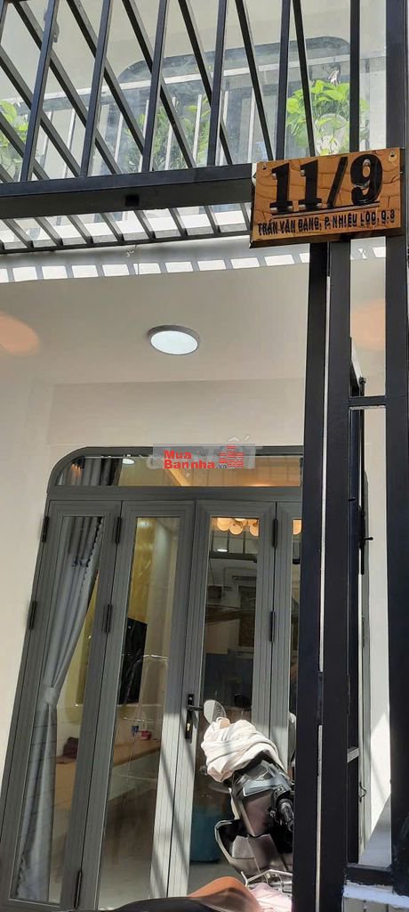 GA HÒA HƯNG.Đ. TRẦN VĂN ĐANG. H B.GÁC. MỚI, ĐẸP, 2 TẦNG, 29M2, 4,55 TỶ