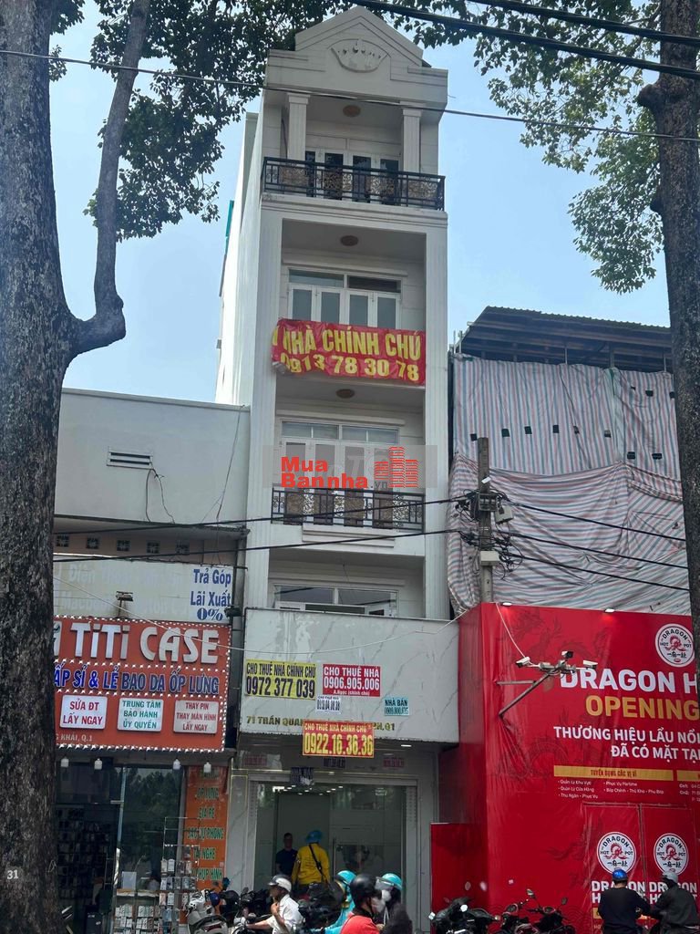 Bán nhà mặt tiền 71 Trần Quang Khải Q1