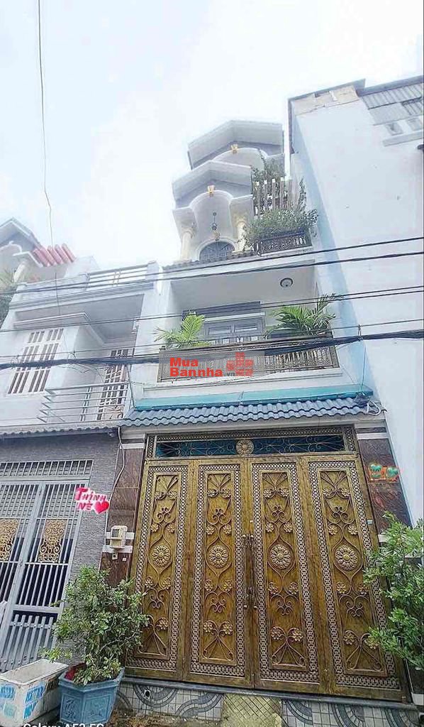 Bán Nhà Đường số 6, Bình Tân, 4x14m, 3 tấm