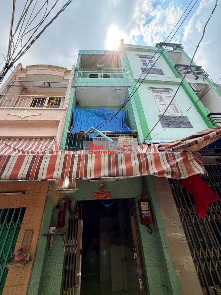 Nhà 3 Tầng Văn Thân Quận 6 Hẻm rộng Xe Hơi Sổ Hồng Riêng Hoàn Công