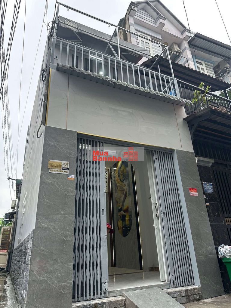 🏡 NHÀ 2 SẸT ĐƯỜNG NGUYỄN THỊ BÚP – HẺM 5M XE HƠI – NHÀ MỚI ĐẸP