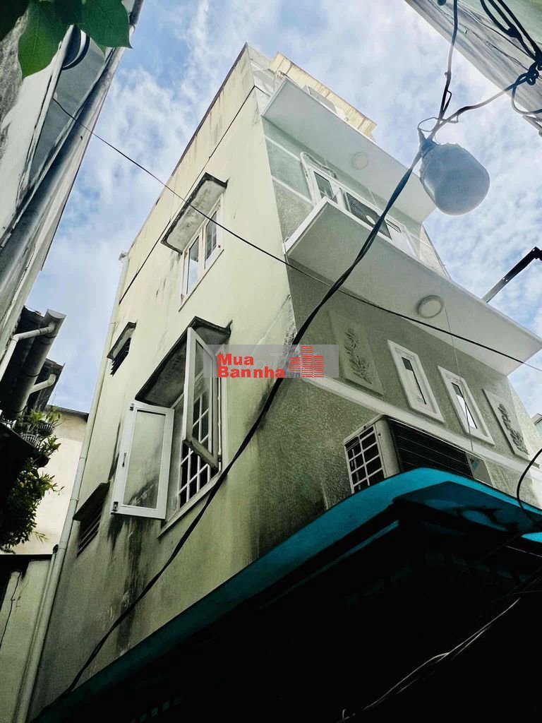 2 Mặt tiền hẻm - 17m2 - 4 tầng 2 PN 2WC - trung tâm quận 3 - Nhỉnh 3ty