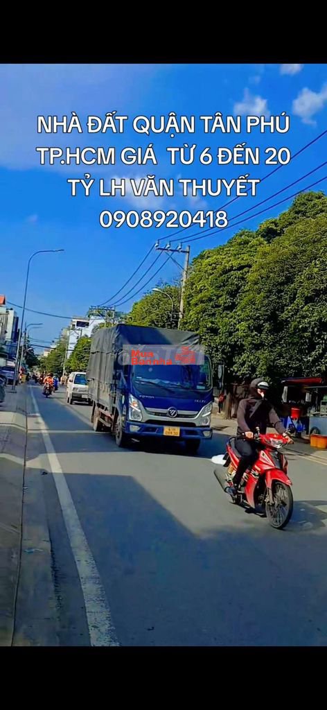 BÁN NHÀ 2 MẶT TIỀN - NGUYỄN HỮU TIẾN-TÂY THẠNH-120M2-4TẦNG-CHỈ16 TỶ 3