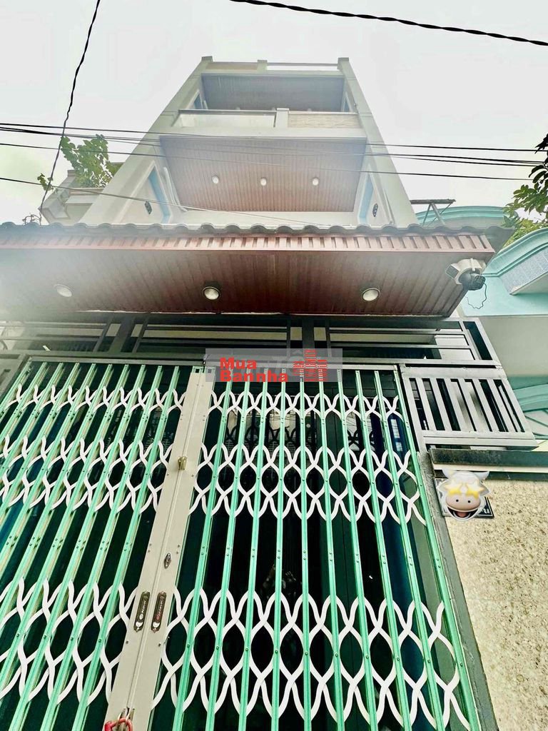 NHÀ 3 TẦNG MỚI ĐẸP HOÀN CÔNG ĐỦ KHU VIP P. BÌNH ĐÔNG (P5 Q8 CŨ )