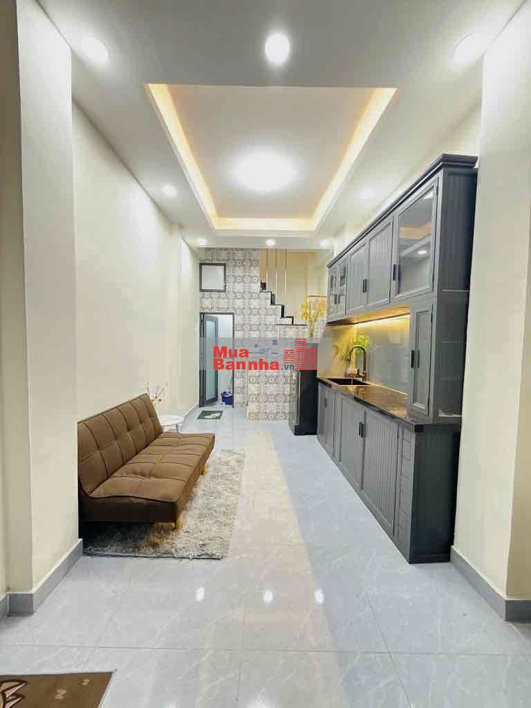 HẺM XE HƠI THÔNG - 3 PHÒNG NGỦ - FULL NỘI THẤT - 4 TẦNG - CHỈ HƠN 4 TỶ