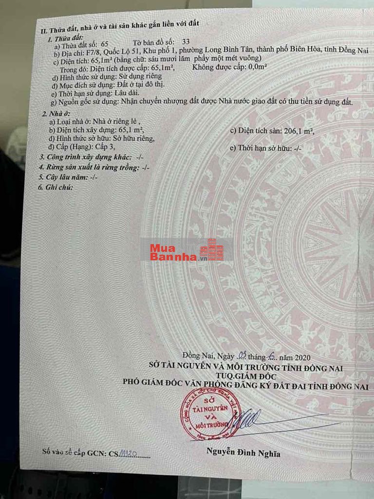 Bán 2 toà nhà liền kề siêu vip mặt tiền QL51 siêu chất thu nhập 30tr