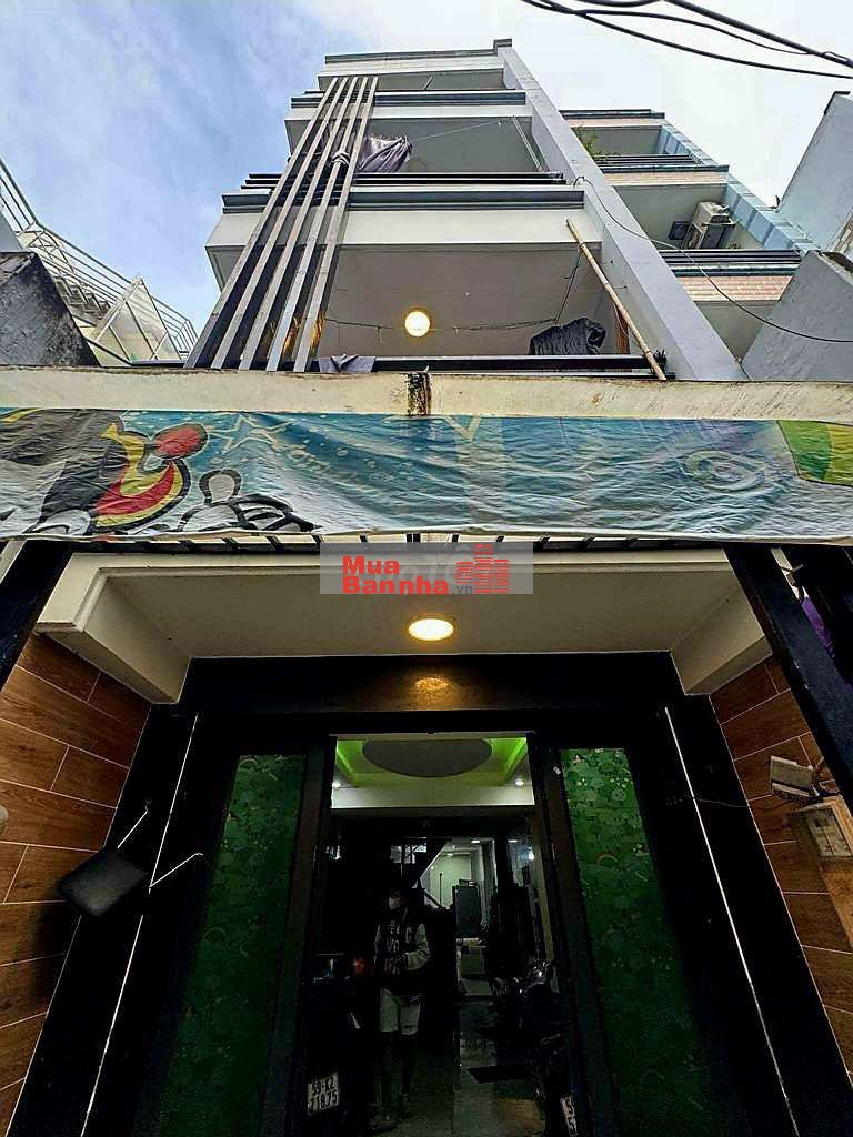 Bán nhà Hậu Giang 54m2 nở hậu, 4 tầng mới đẹp gần mặt tiền giá 5,6 tỷ.