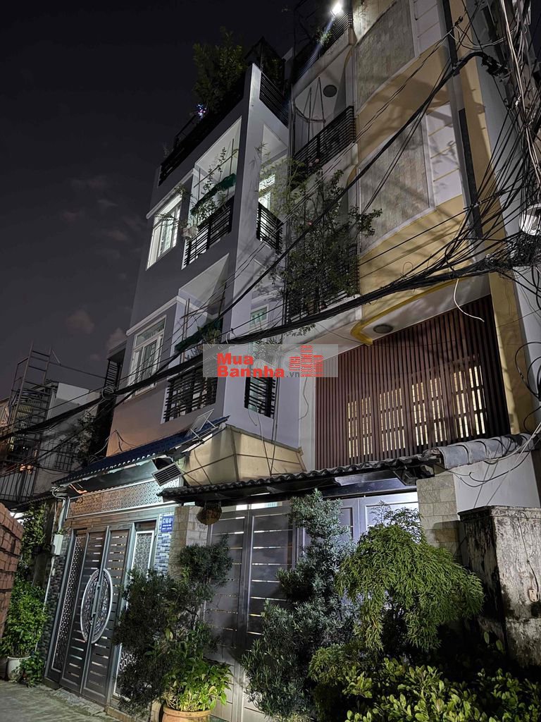 5 TẦNG - TÂN PHÚ - TÂN THẮNG - HOÀN CÔNG ĐỦ - NHÀ ĐẸP - HẺM THÔNG