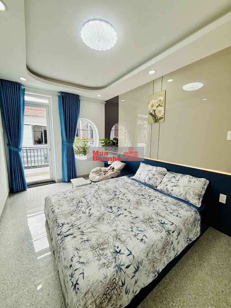 BÁN NHÀ 5 PHÒNG NGỦ LÊ VĂN THỌ, GÒ VẤP, HẺM XE HƠI, 60M2, 6 Tỷ 8