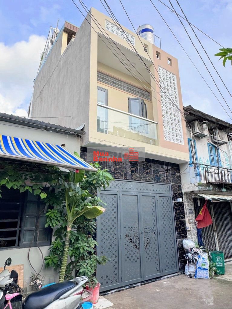 Chỉ 3.839 Tỷ Nhà 3 Tầng Mới 100% –Hẻm Oto–Gần Nguyễn Sơn Cạnh Tân Phú