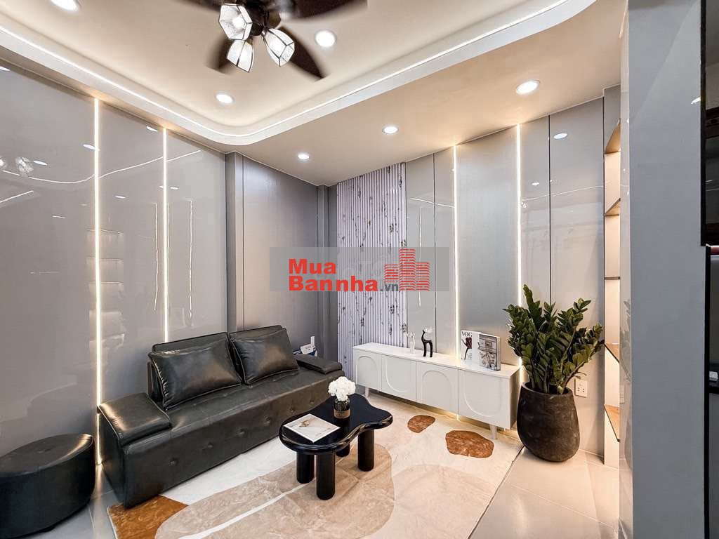 3 TẦNG BTCT HOÀN CÔNG ĐỦ - MỚI ĐẸP FULL NỘI THẤT - DT 4.5x7 XÂY FULL