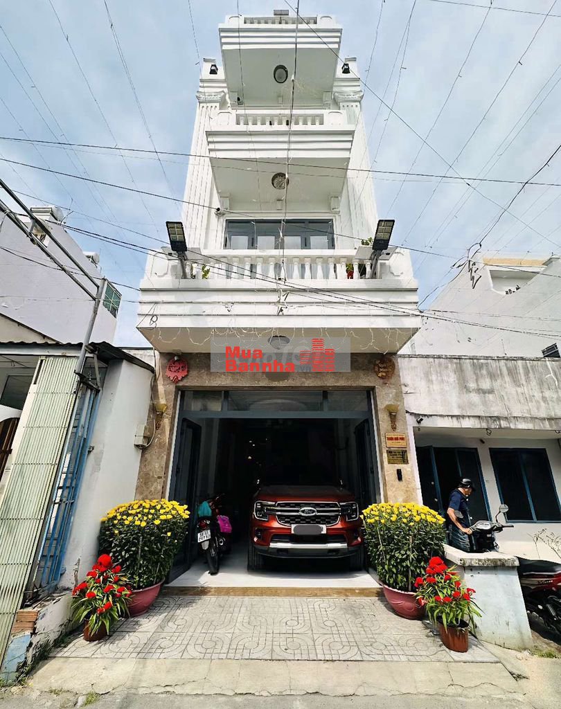 Nhà 3 tấm 4x15 hẻm 5m 1/ Lê Đức Lọ, sát mặt tiền, thông bờ kênh mới