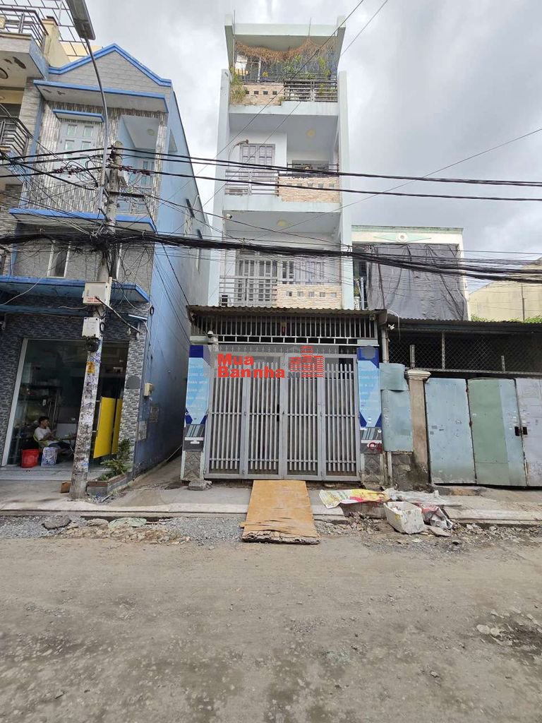Nhà 4 tầng 4x18 hẻm 7m 1/ Tân Trụ, Tân Bình, gần ga Metro