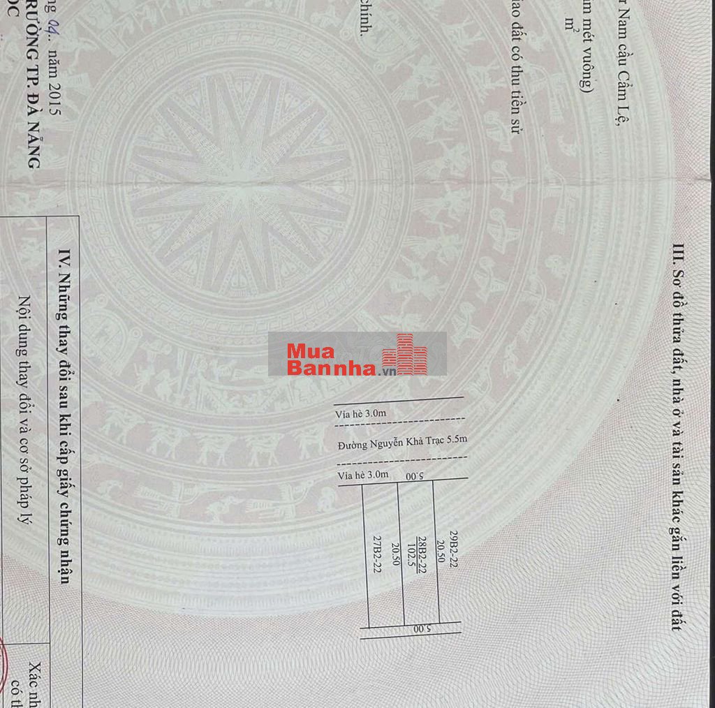 ⏩️ Bán đất tặng nhà cấp 4 - 5x20,5 vị trị Mặt tiền Nguyễn Khả Trạc
