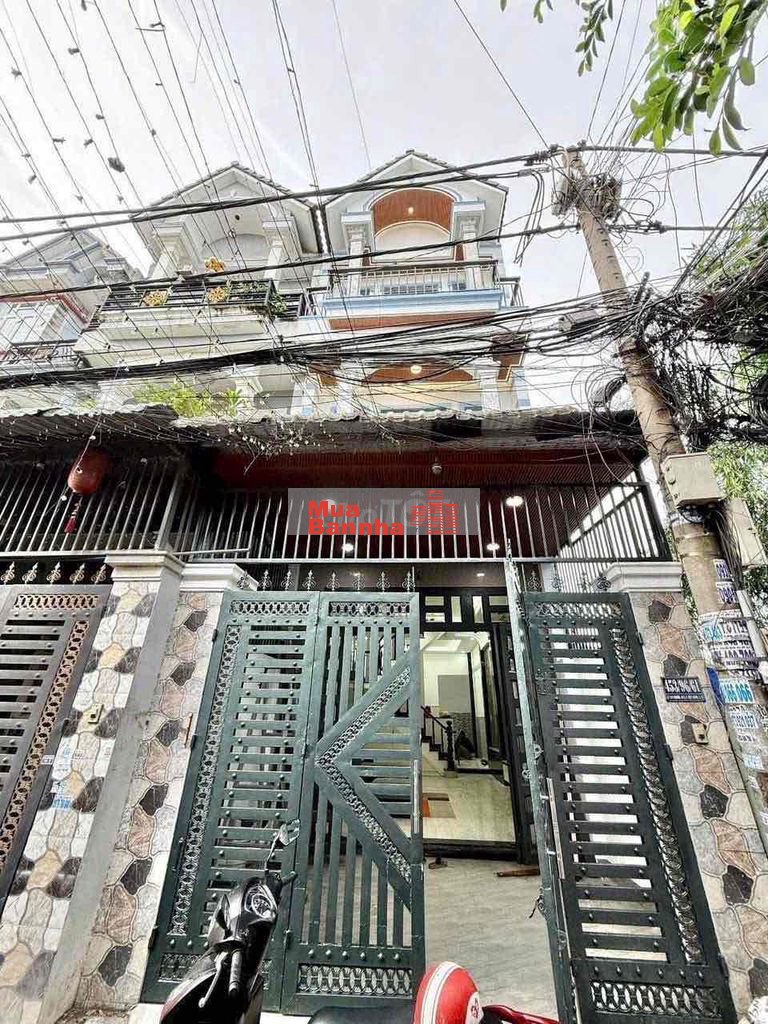 NHÀ 4.2mx16m SHR 3 LẦU HẺM XE HƠI THÔNG, SÁT METRO Đ.LÊ VĂN KHƯƠNG Q12