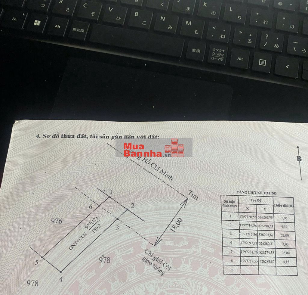 🏡 BÁN NHÀ MẶT TIỀN 180m2 ĐƯỜNG HỒ CHÍ MINH – A LƯỚI, TP HUẾ