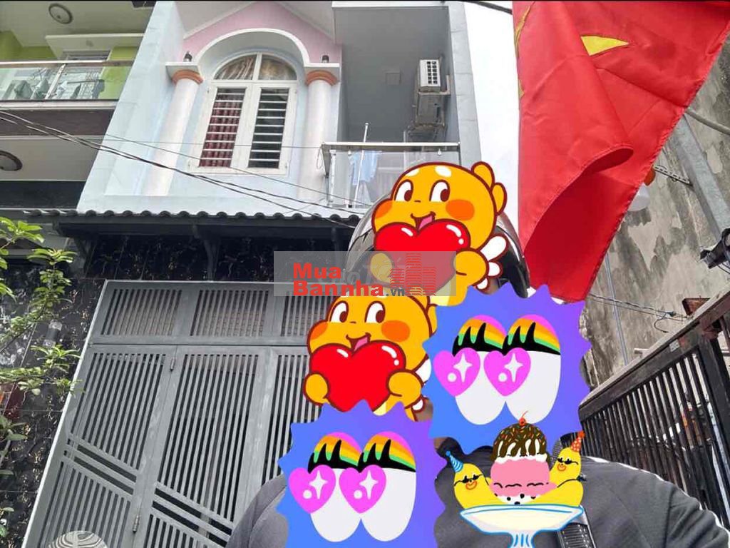 HẺM XE HƠI THÔNG - 2 TẦNG BTCT - 60m2 - NGUYỄN TƯ GIẢN P.12 GÒ VẤP.